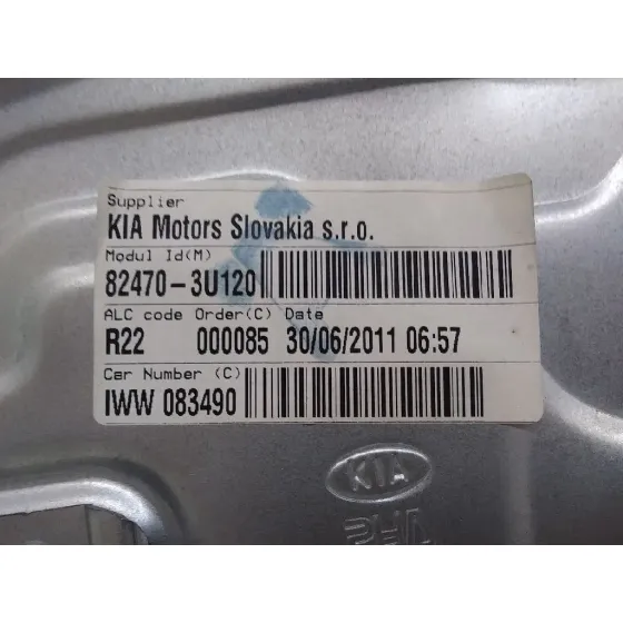 Elevalunas Delantero Izquierdo para Kia Sportage