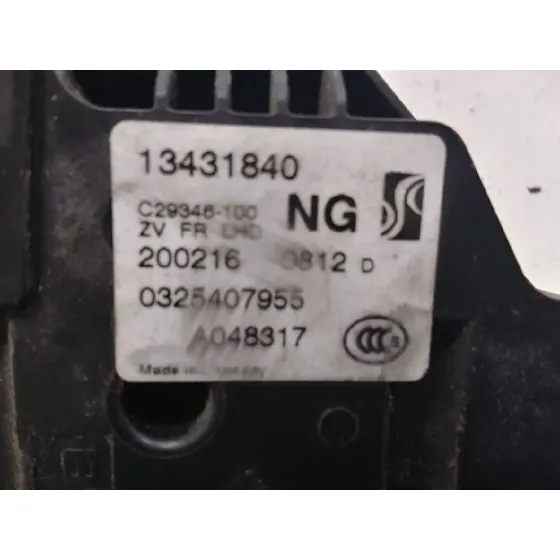 Cerradura Puerta Delantera Derecha para Opel Corsa E