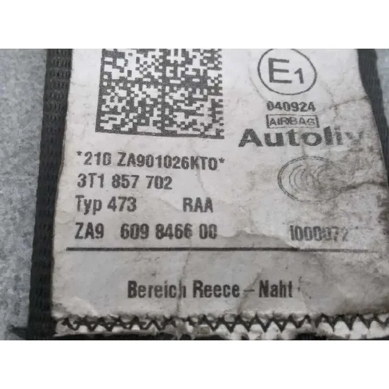 Kit Airbag para Skoda Superb Combi (3T5)