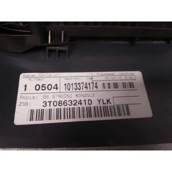 Apoyabrazos Central para Skoda Superb Combi (3T5)