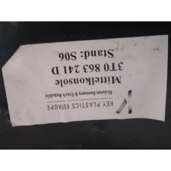 Apoyabrazos Central para Skoda Superb Combi (3T5)