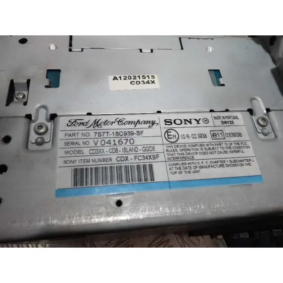 Sistema Audio / Radio Cd para Ford Mondeo Ber. (Ca2)