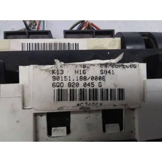 Mando Calefaccion / Aire Acondicionado para Volkswagen Polo (9N3)