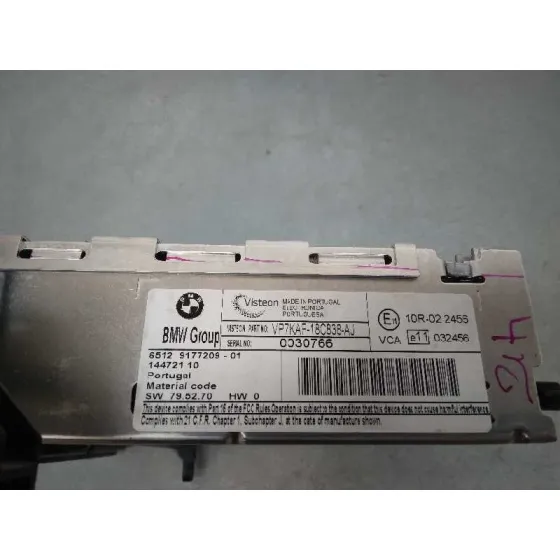 Sistema Audio / Radio Cd para Bmw Serie 3 Berlina (E90)