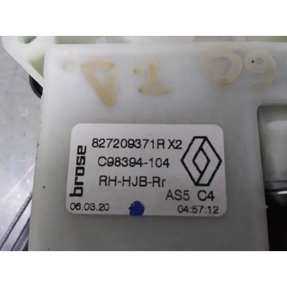 Elevalunas Trasero Derecho para Renault Captur Ii