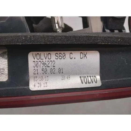 Piloto Trasero Derecho Interior para Volvo S60 Lim.