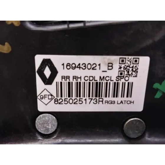 Cerradura Puerta Trasera Derecha para Renault Megane Iv Berlina 5P