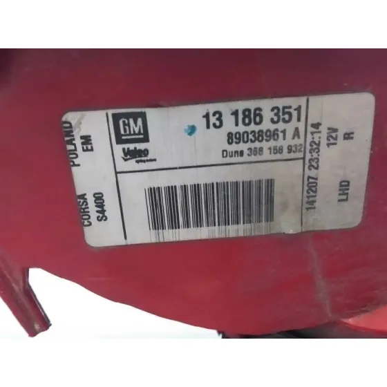 Piloto Trasero Derecho para Opel Corsa D