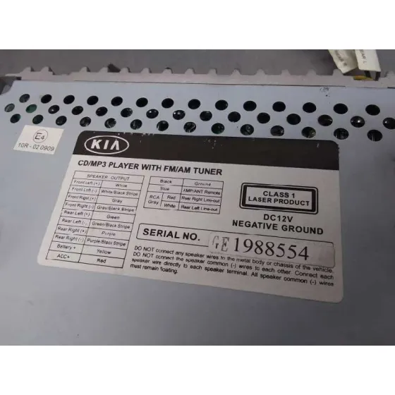 Sistema Audio / Radio Cd para Kia Carnival