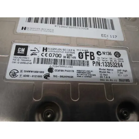 Modulo Electronico para Opel Astra J Lim.