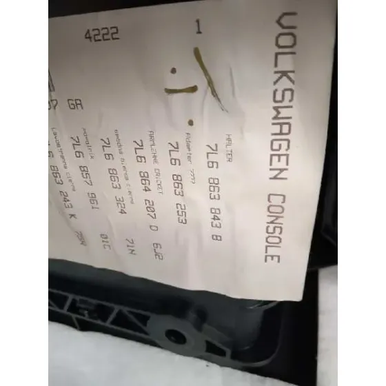 Apoyabrazos Central para Volkswagen Touareg (7La)