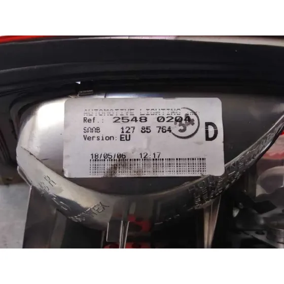 Piloto Trasero Derecho Interior para Saab 9-3 Berlina