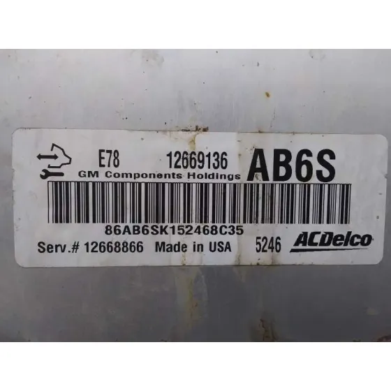 Centralita Motor Uce para Opel Zafira Tourer