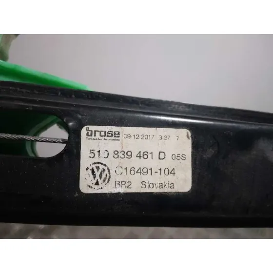 Elevalunas Trasero Izquierdo para Volkswagen Golf Vii Sportsvan