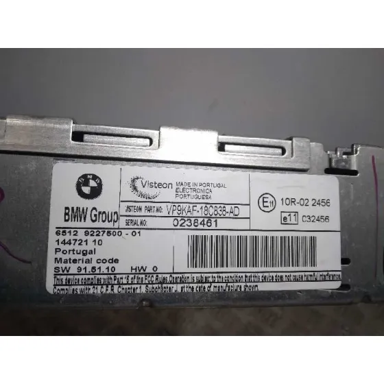 Sistema Audio / Radio Cd para Bmw Serie 1 Berlina (E81/E87)