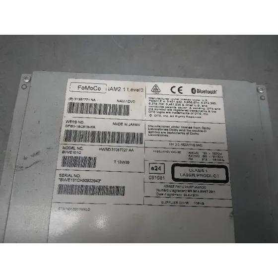 Sistema Audio / Radio Cd para Volvo S60 Lim.
