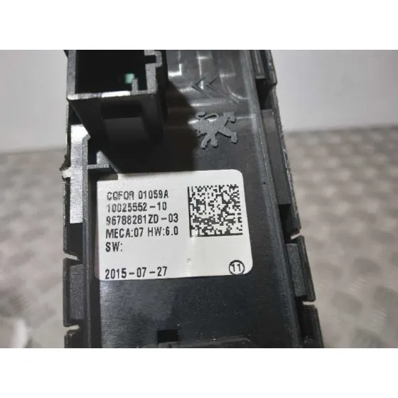 Mando Elevalunas Delantero Izquierdo para Citroën C4 Picasso