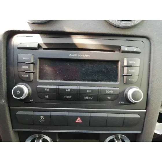 Sistema Audio / Radio Cd para Audi A3 Sportback (8P)