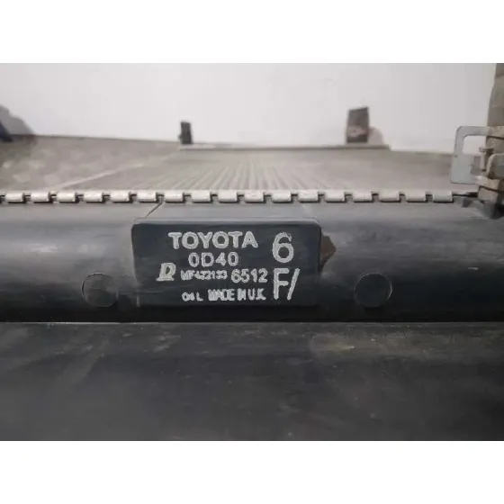 Radiador Agua para Toyota Auris