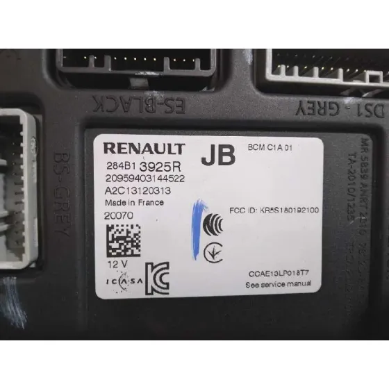 Modulo Electronico para Renault Captur Ii