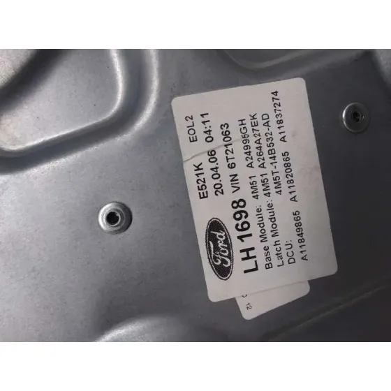 Elevalunas Trasero Izquierdo para Ford Focus Berlina (Cap)