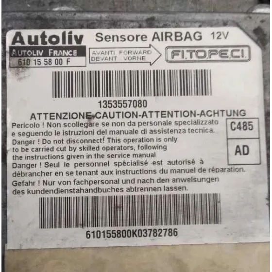 Centralita Airbag para Peugeot Bipper