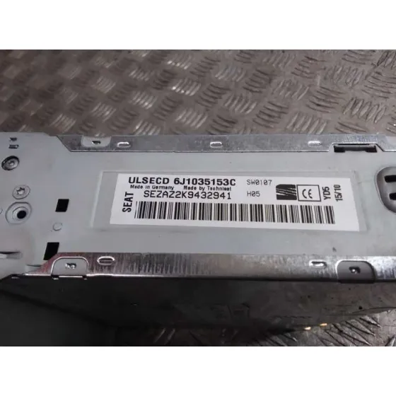 Sistema Audio / Radio Cd para Seat Ibiza (6J5)