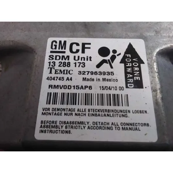 Centralita Airbag para Opel Zafira B