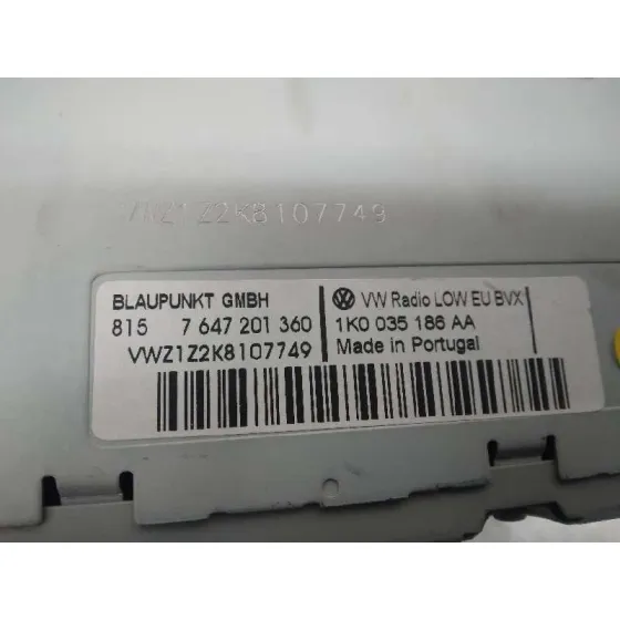 Sistema Audio / Radio Cd para Volkswagen Passat Berlina (3C2)