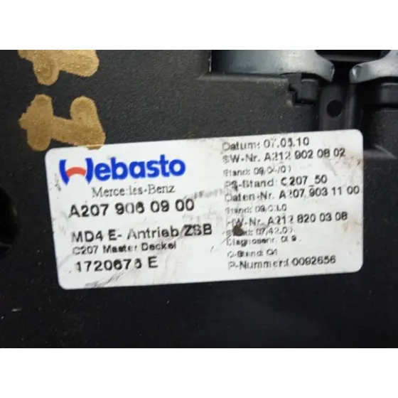 Motor Techo Electrico para Mercedes-Benz Clase Clk (W207) Coupe