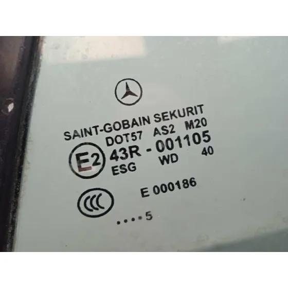 Luna Trasera Izquierda para Mercedes-Benz Clase Slk (W171) Roadster