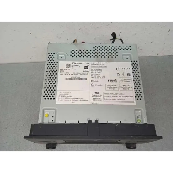 Sistema Audio / Radio Cd para Seat Ibiza (6P1)