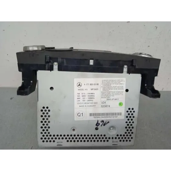 Sistema Audio / Radio Cd para Mercedes-Benz Clase Slk (W171) Roadster