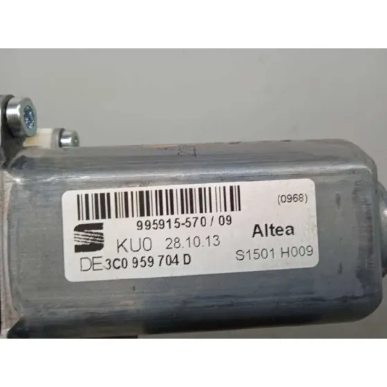 Motor Elevalunas Trasero Derecho para Seat Altea Xl (5P5)