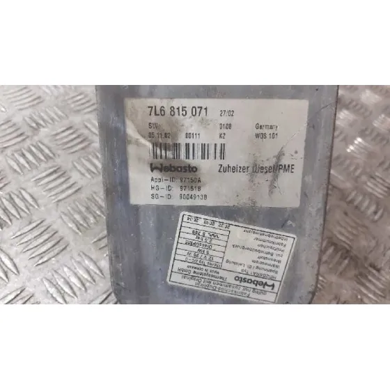 Valvula Intercambio De Calefaccion para Volkswagen Touareg (7La)