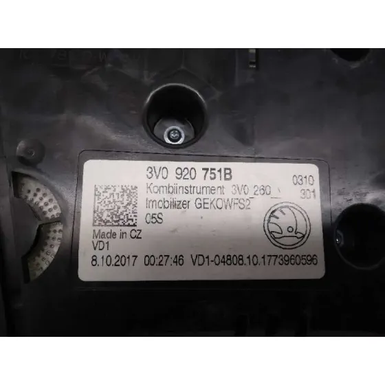 Cuadro Instrumentos para Skoda Superb (3V3)