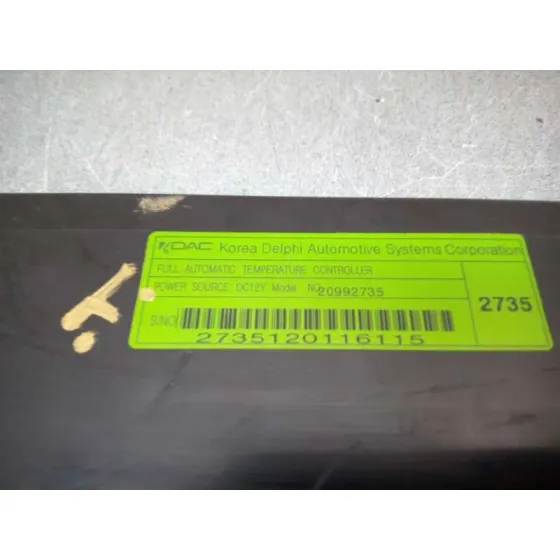 Mando Calefaccion / Aire Acondicionado para Chevrolet Captiva