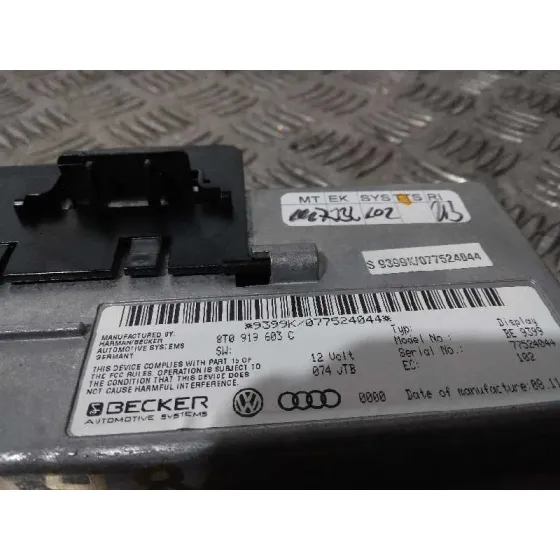 Sistema Audio / Radio Cd para Audi A5 Coupe (8T)