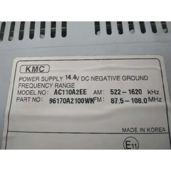 Sistema Audio / Radio Cd para Kia Pro_Cee'd ( )