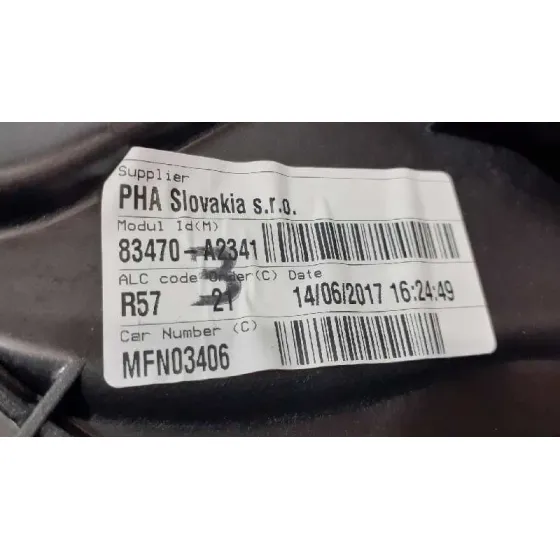 Elevalunas Trasero Izquierdo para Kia Cee'd