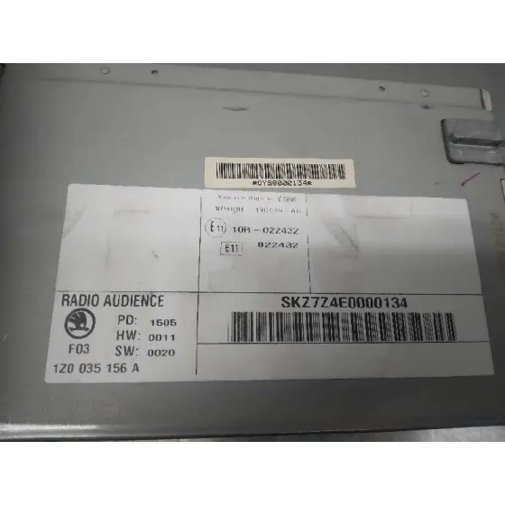Sistema Audio / Radio Cd para Skoda Octavia Berlina (1Z3)