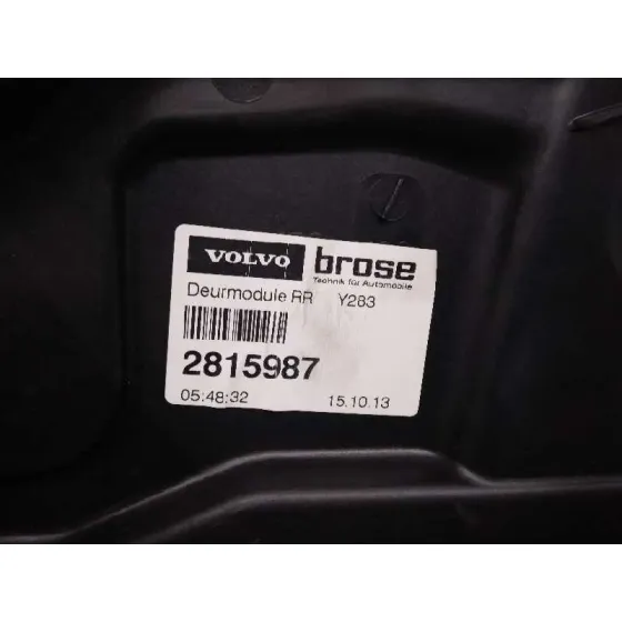 Elevalunas Trasero Derecho para Volvo S60 Lim.