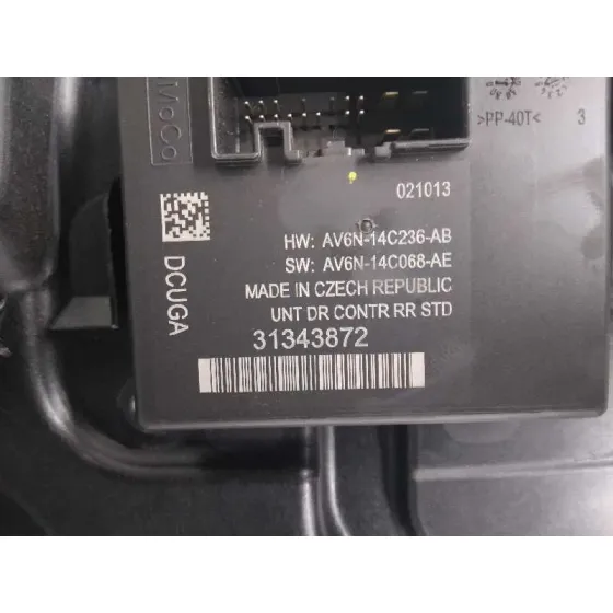 Elevalunas Trasero Derecho para Volvo S60 Lim.