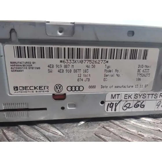 Sistema Navegacion Gps para Audi A5 Coupe (8T)