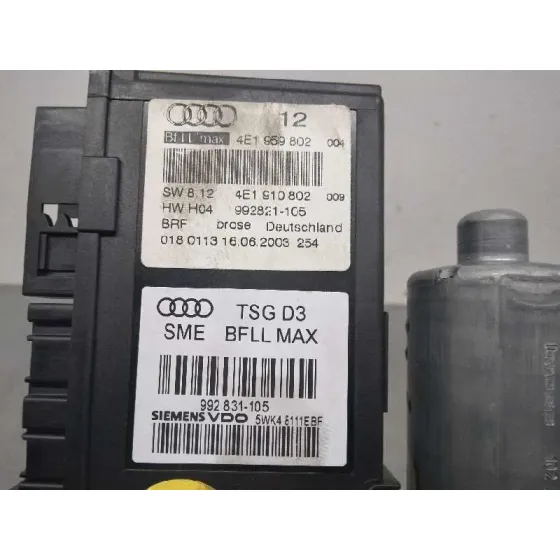 Motor Elevalunas Delantero Derecho para Audi A8 (4E2)