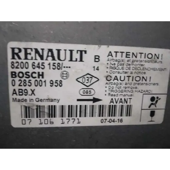 Centralita Airbag para Renault Clio Iii