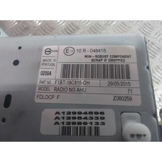 Sistema Audio / Radio Cd para Ford Focus Lim.