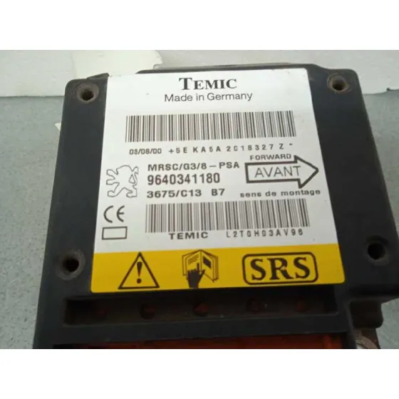 Centralita Airbag para Peugeot 607 (S1)