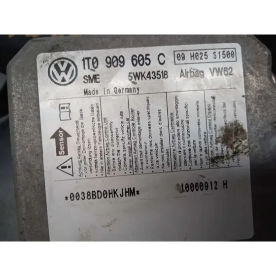 Kit Airbag para Volkswagen Touran (1T1)