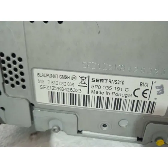 Sistema Navegacion Gps para Seat Leon (1P1)